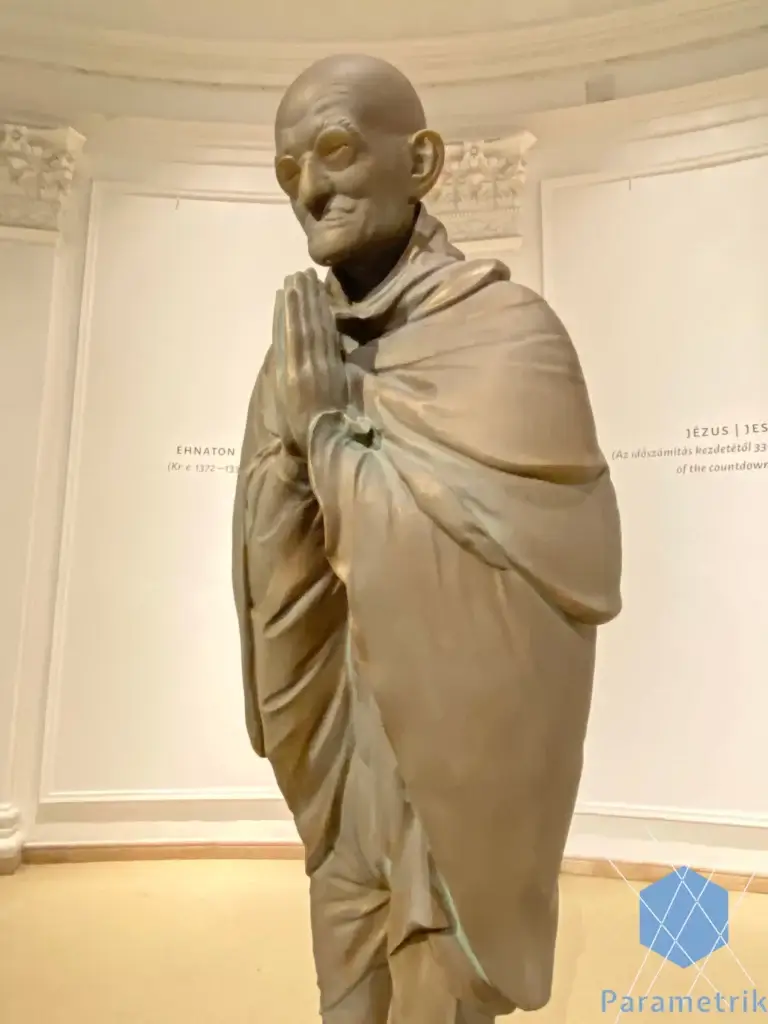 3D printed statue